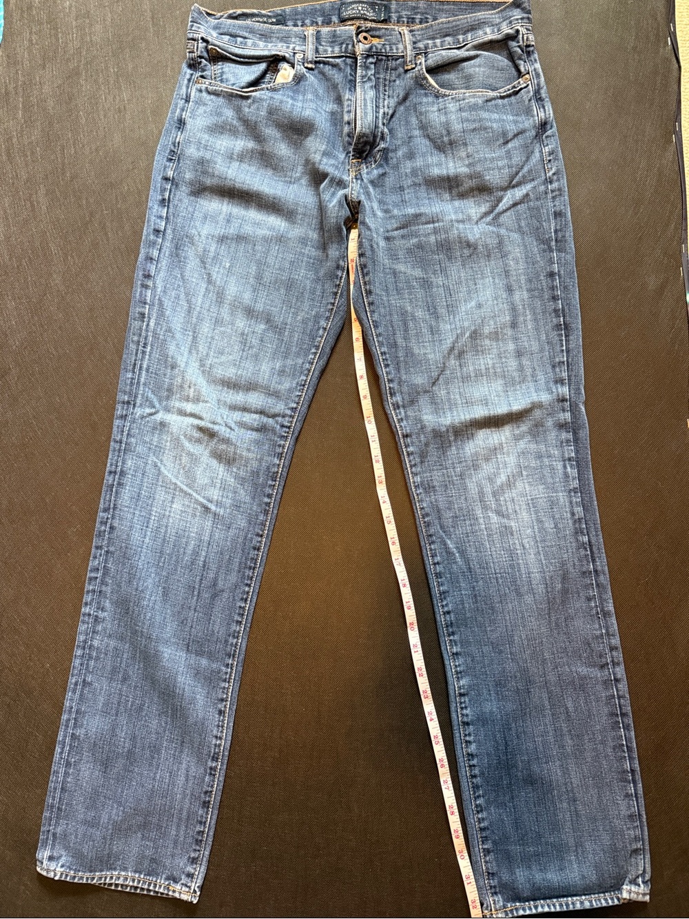 Lucky Brand Men's Slim Jeans — Medium Blue Wash